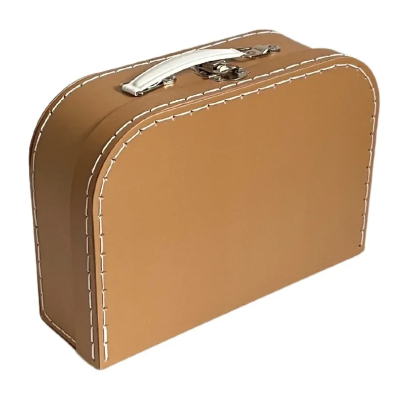 Koffer basic bruin inclusief bedrukking