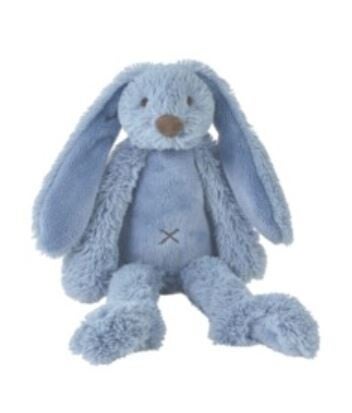 Big Deep blue Richie 58 cm inclusief naam/geboortedatum