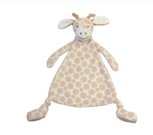 Knuffeldoekje Giraffe Gessy inclusief naam/geboortedatum