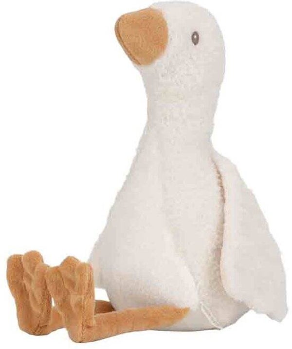Little Dutch Newborn Naturals Knuffel Little Goose 25 cm inclusief naam