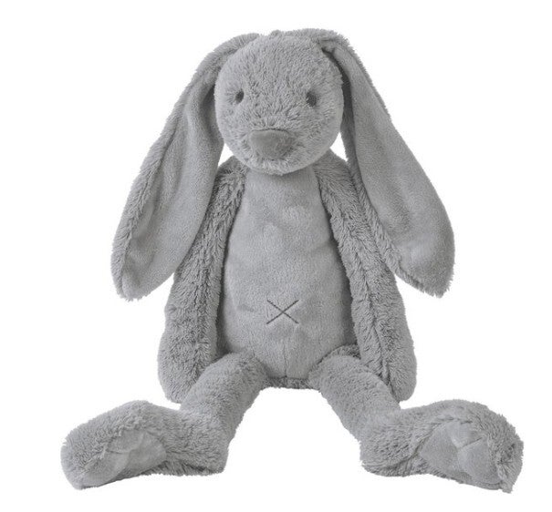 Big Grey Rabbit Richie 58 cm inclusief naam/geboortedatum