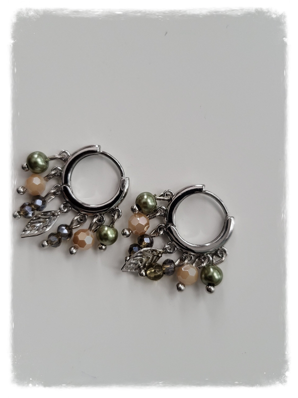 Zilver rvs met bedeltjes