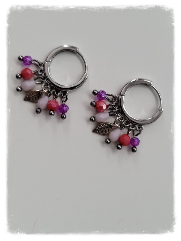Zilver rvs met bedeltjes
