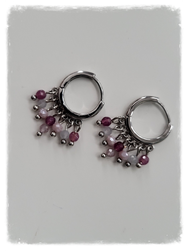 Zilver rvs met bedeltjes