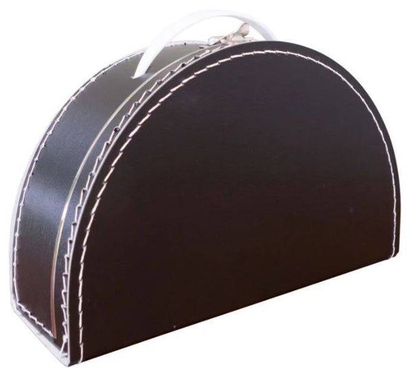 Koffertje zwart 28 cm x 19 cm x 10 cm