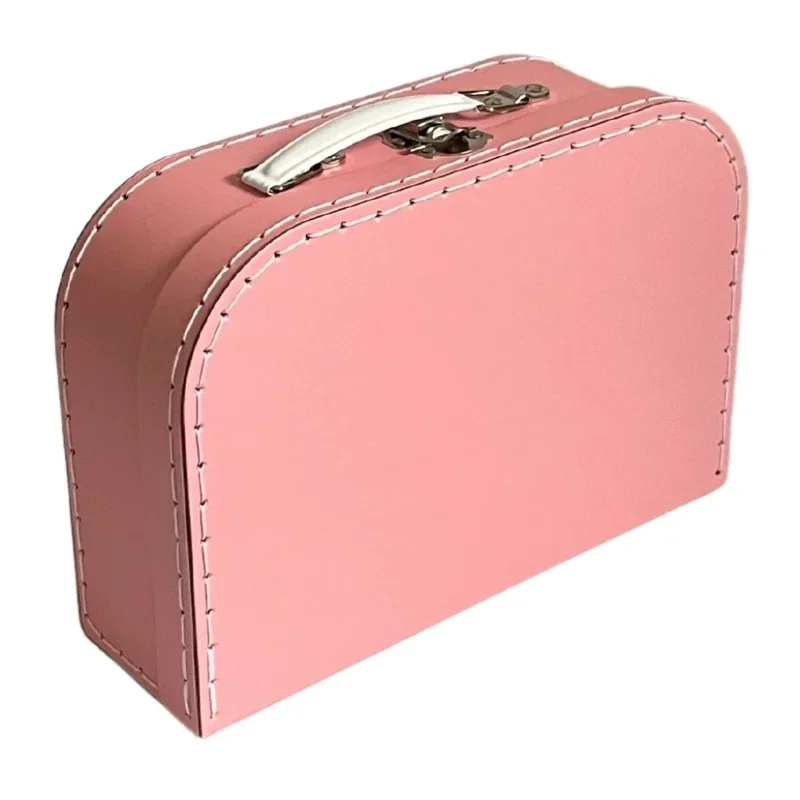 Koffertje basic roze inclusief bedrukking