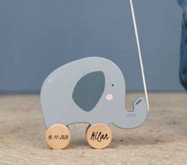 Little Dutch houten trekdier olifant