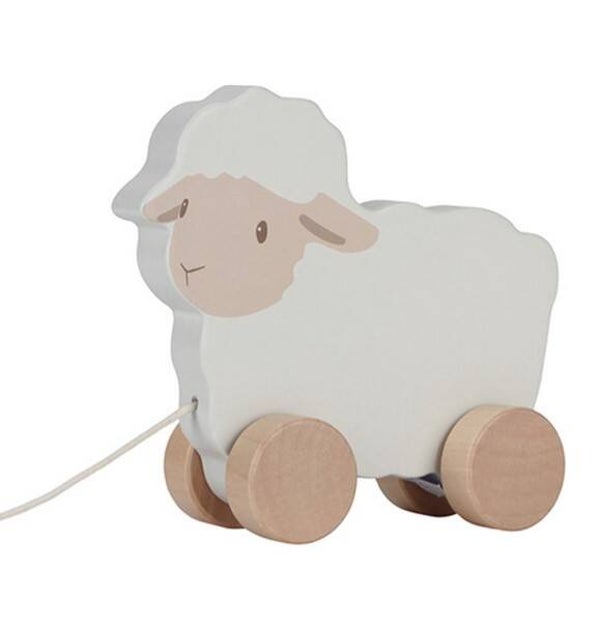Little Dutch - Little Farm - Trekdier schaap inclusief naam