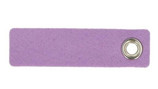 Vilten sleutelhanger lila