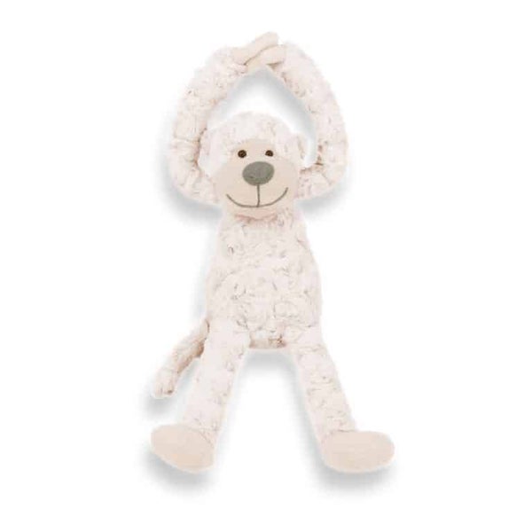 Slingeraap wit inclusief naam en geboortedatum