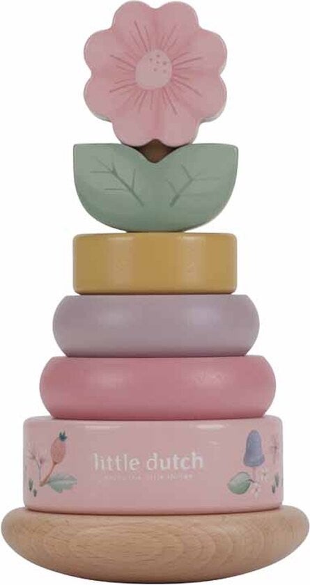Little Dutch Tuimelstapelaar hout - Fairy Garden inclusief geboortegegevens
