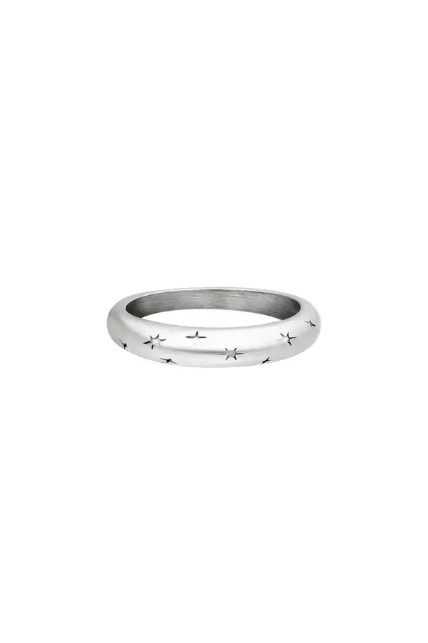 zilvere ring sterren