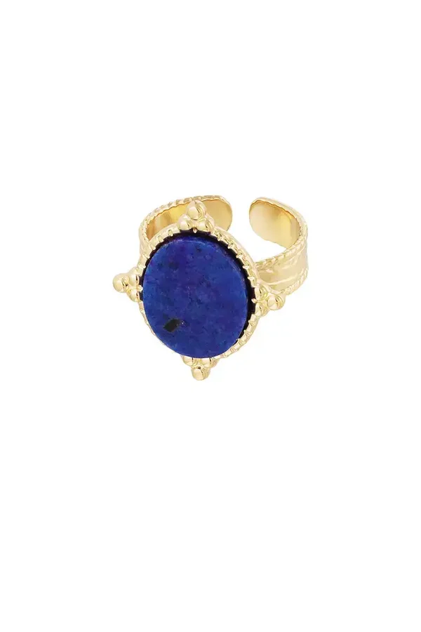 gouden ring steen