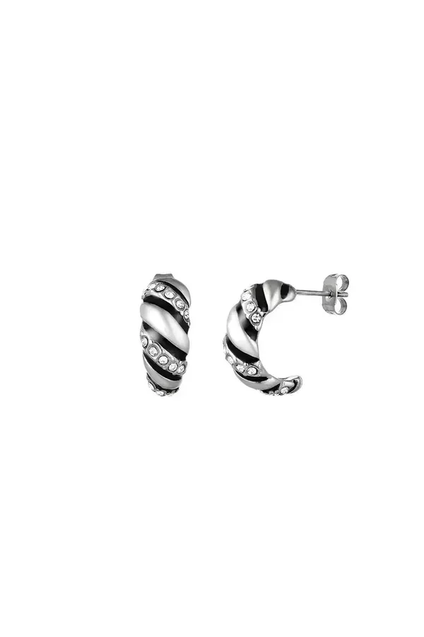 Zilvere Kleine hoops