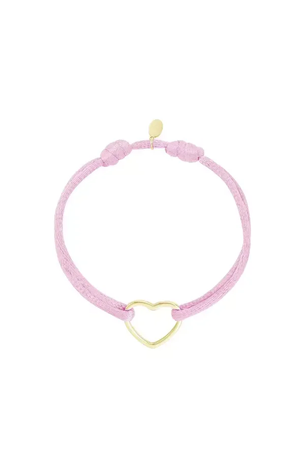 Claire Armband Lichtroze - Goud