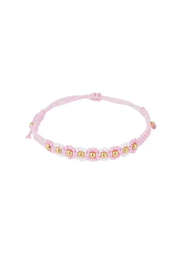 May armband soft pink