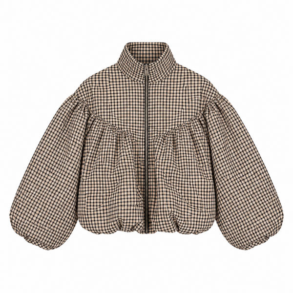 Jade Jacket Beige Black