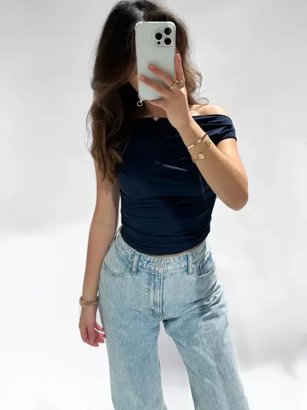Milani Top Navy