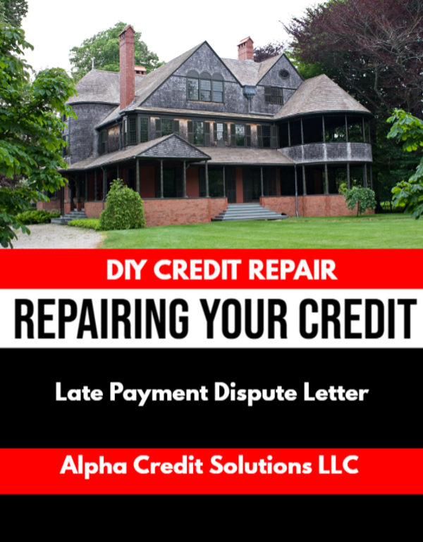 Late Payment Dispute Letter