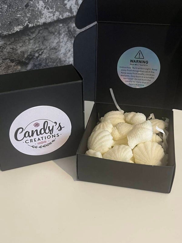 ‘She Sells Sea Shells’ 2oz Pack of Golden Soy Mini Wax Melts