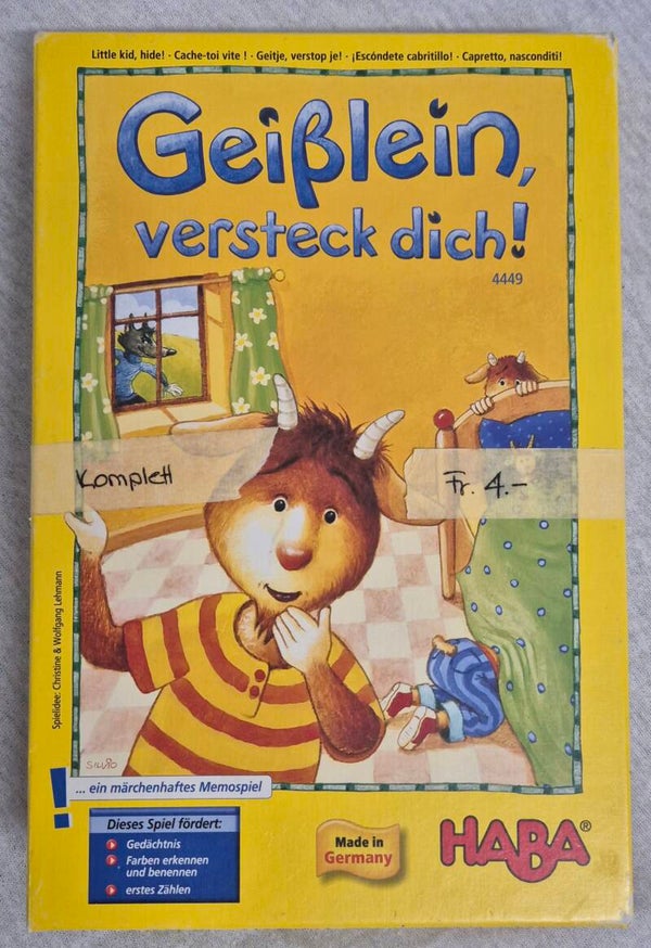 Geisslein versteck dich (Lernspiel)
