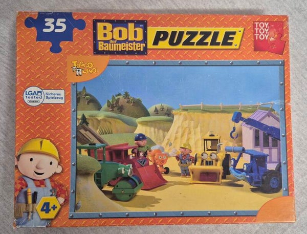 Puzzle Bob der Baumeister 35Teile