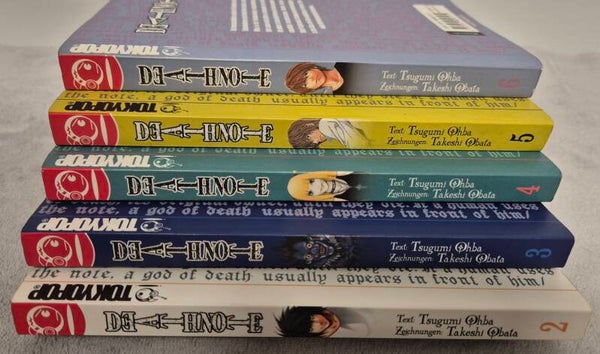Death Note Bände 2-6 im Set
