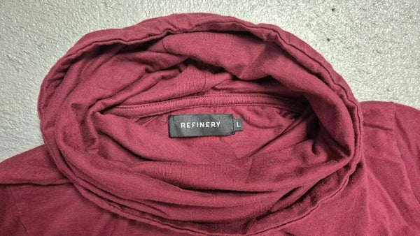 T-Shirt mit Rollkragen Gr. L