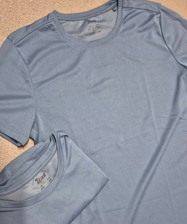2er Set dünne Sportshirts Gr. 52/54