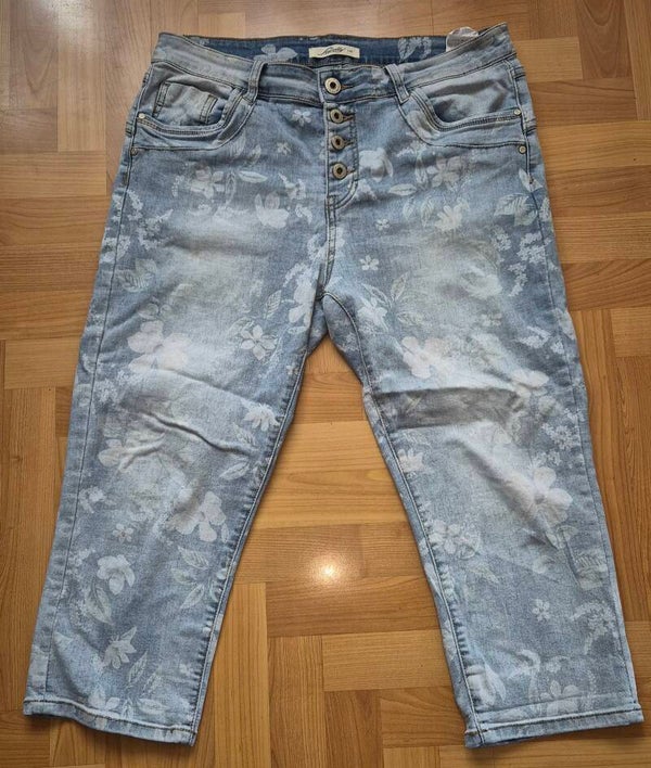 ⅞ Stretchjeans Gr. L