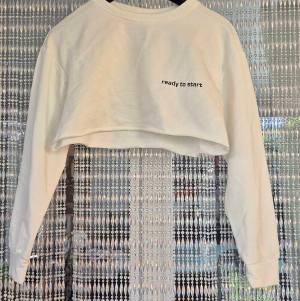 Crop Sweater Oversize Gr. S