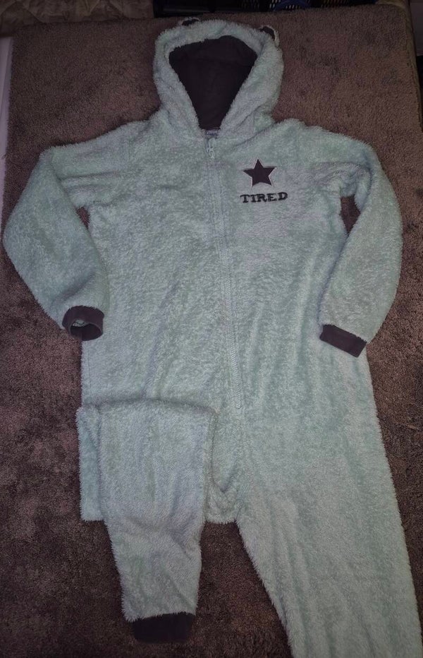 Kuschelpyjama Overall Gr. 146/152