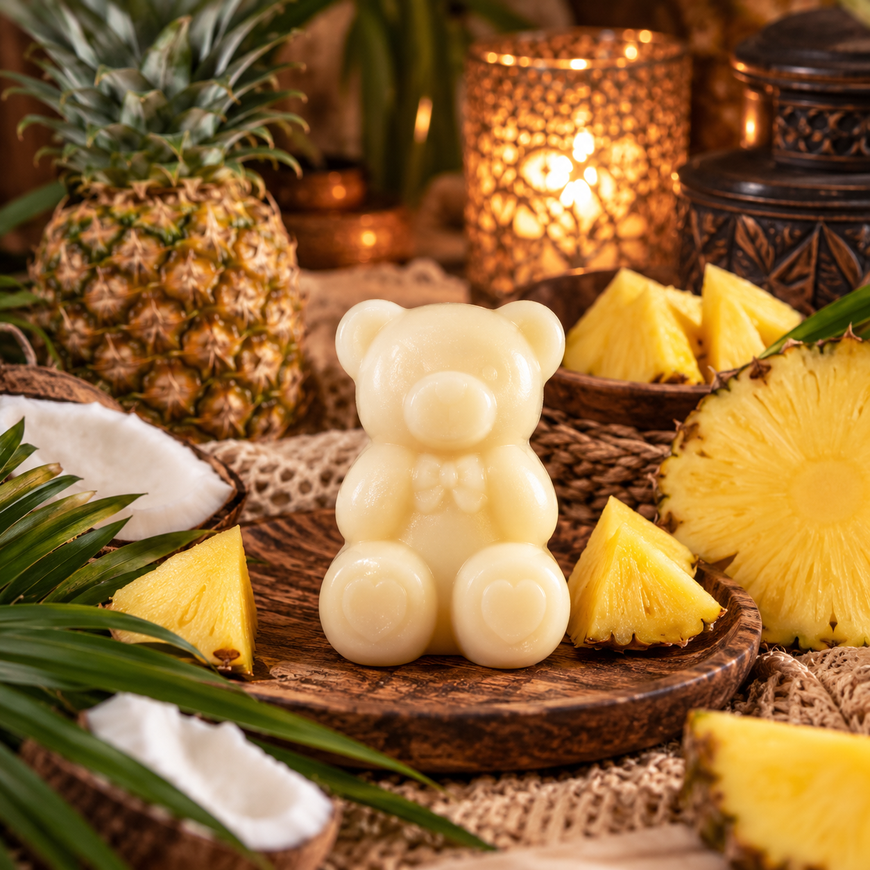 Fondant Nounours    Ananas