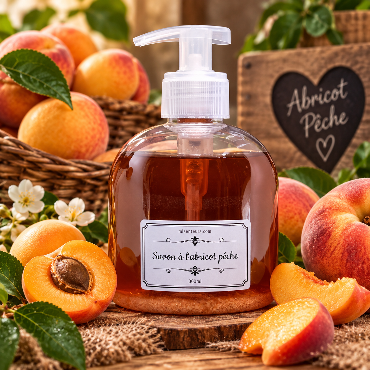 Savon liquide   Abricot & Pêche
