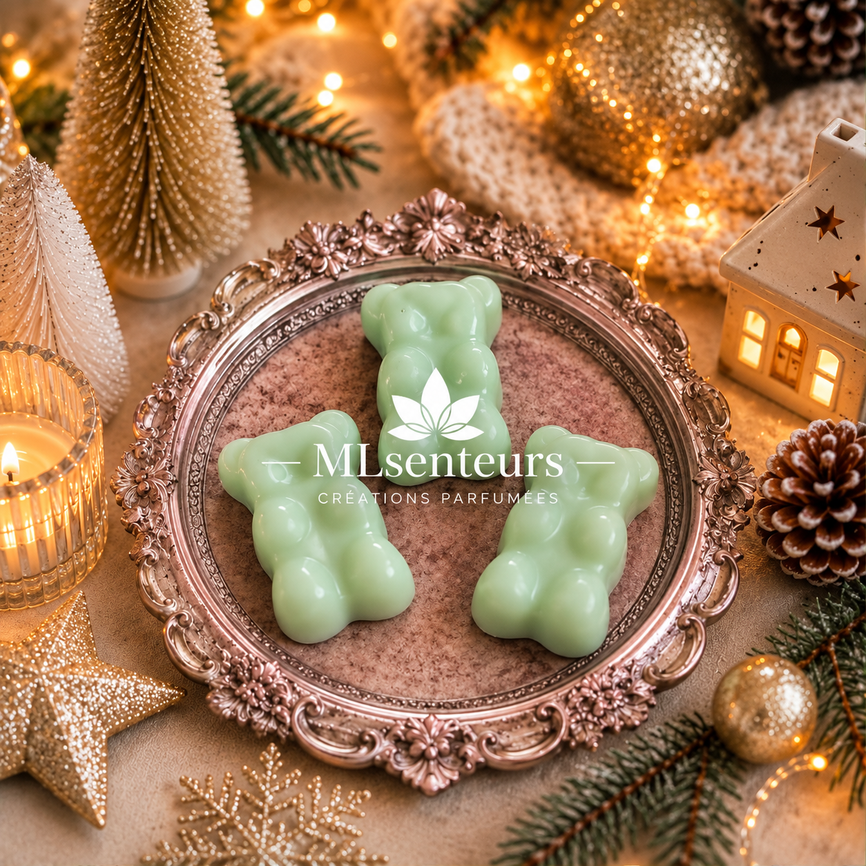 Fondant Nounours   Christmas cocooning