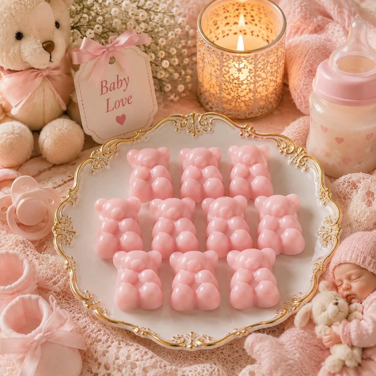 Fondant Nounours   Baby love
