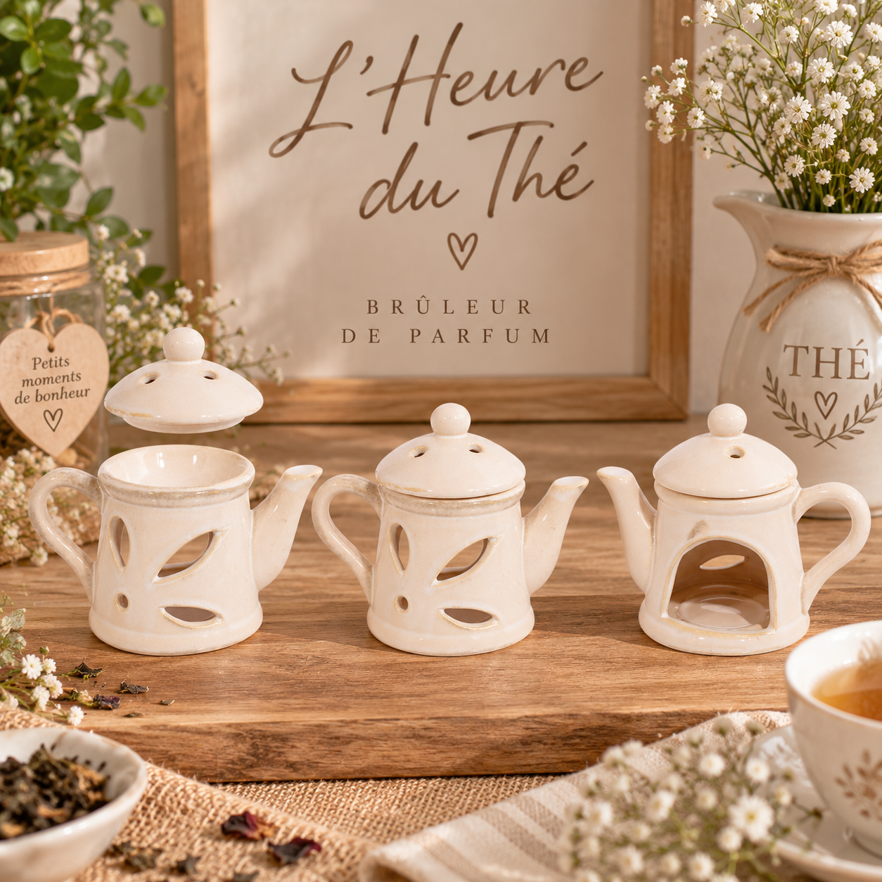 Brûleur   L'Heure du Thé - crème