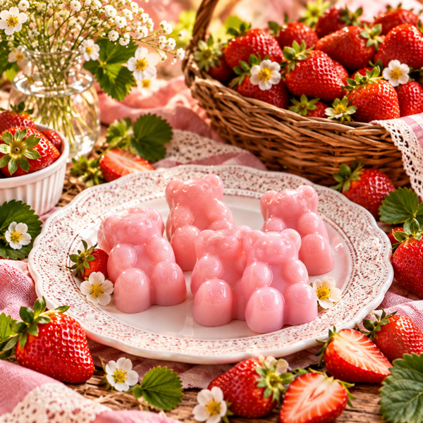 Fondant Nounours   Fraise