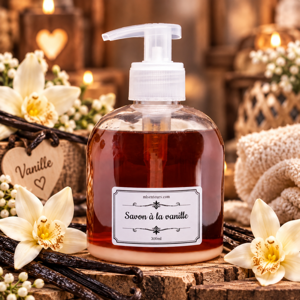 Savon liquide   Vanille