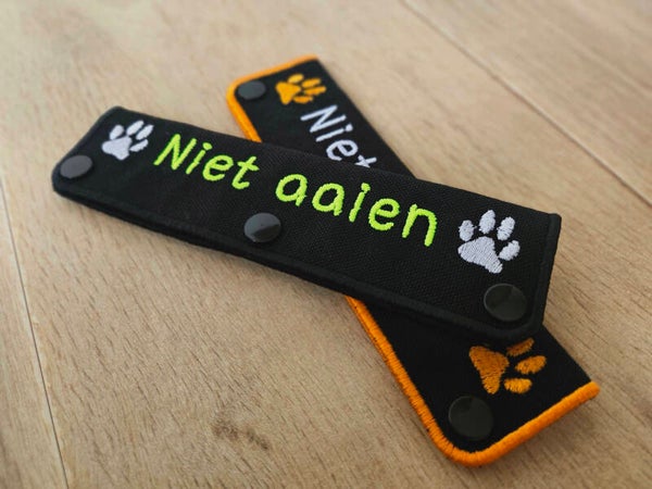 Sleeve 'Niet Aaien'