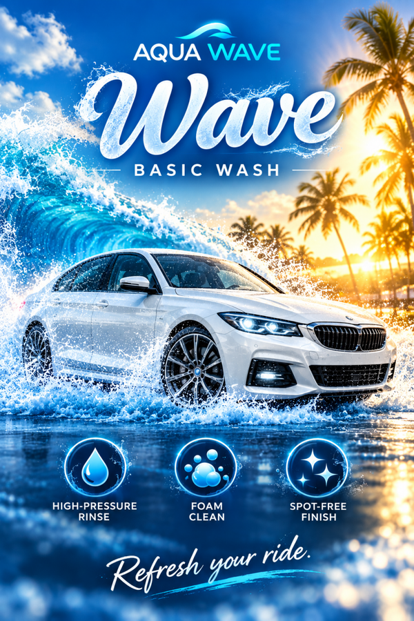 Wave (Basic wash) - Moonlight Wash