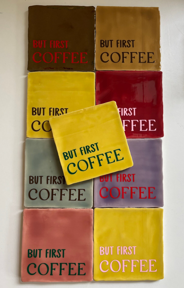 But first coffee