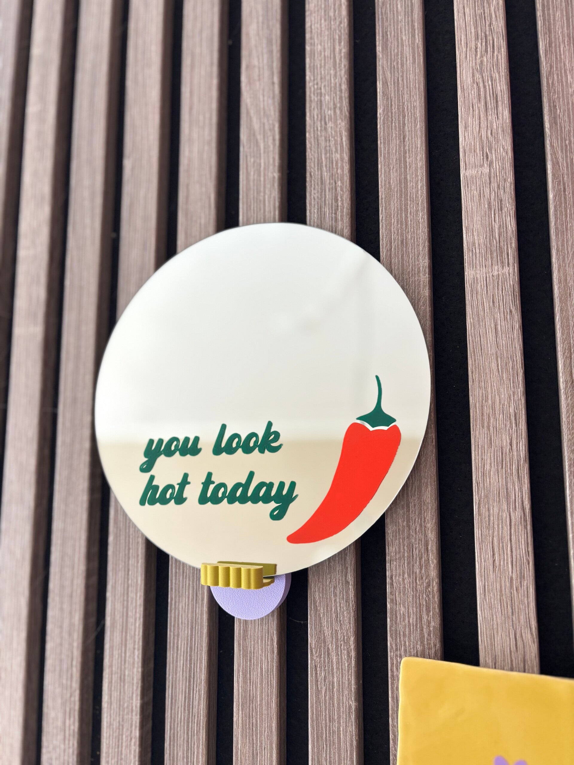 You look hot today
