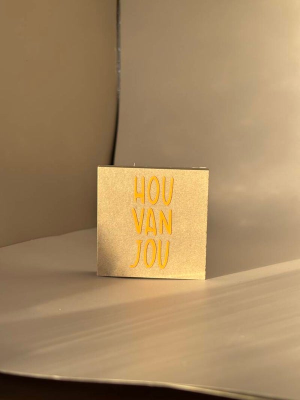 Hou van jou - beige