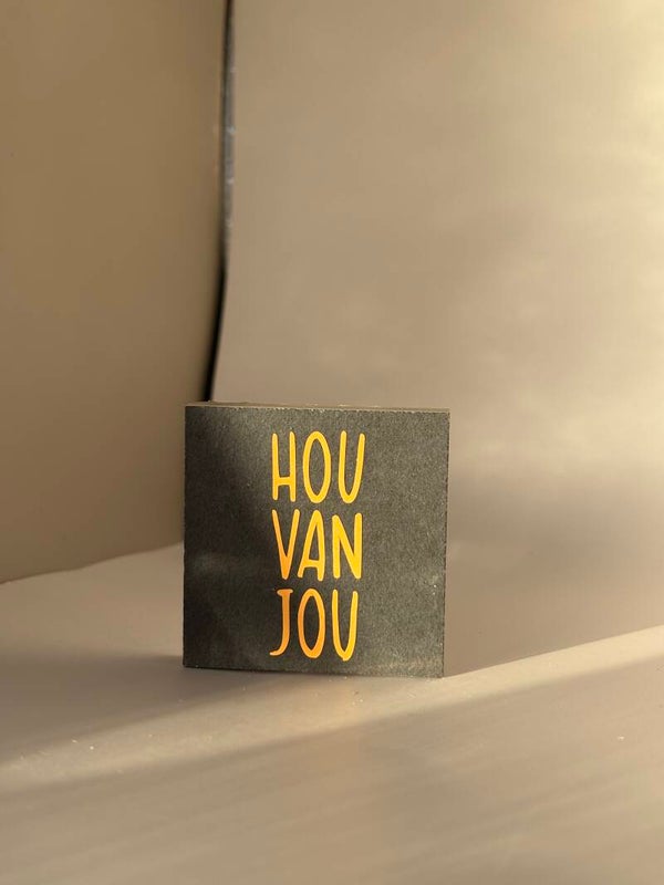 Hou van jou - zwart