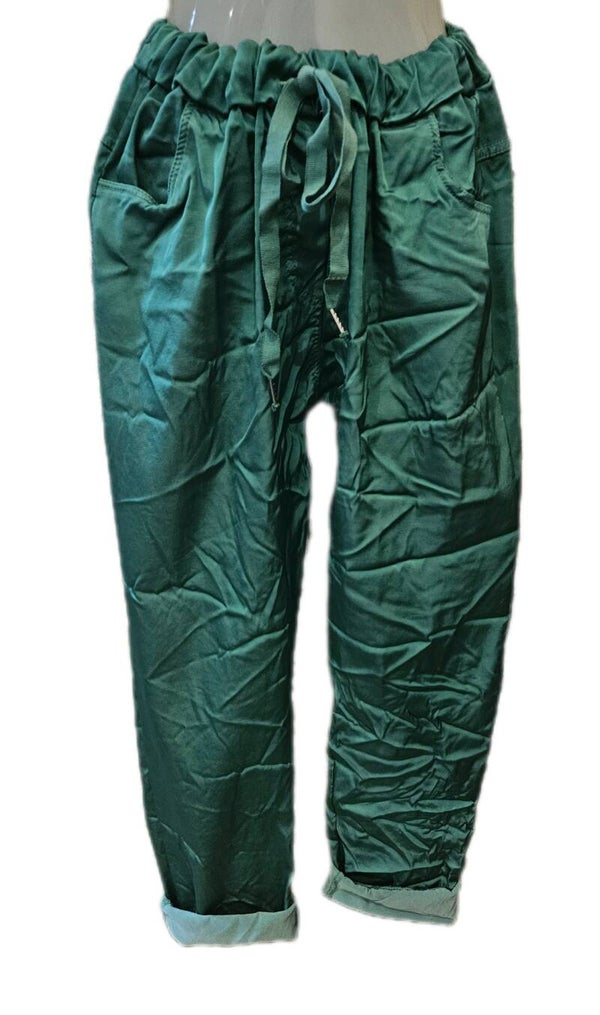 2017-BR  Satijnen broek stretch