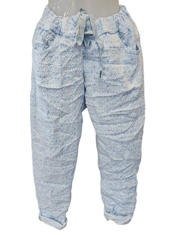 2022-BR  Stretch broek print