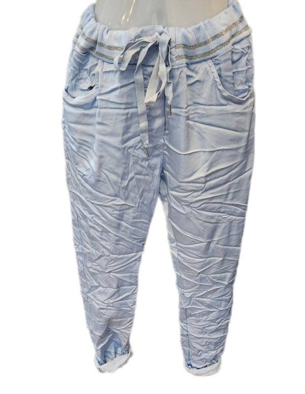2023-BR  Satijnen stretch broek