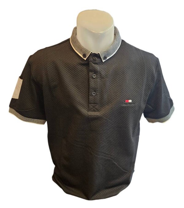 325-HSH  Polo met zakje op mouw