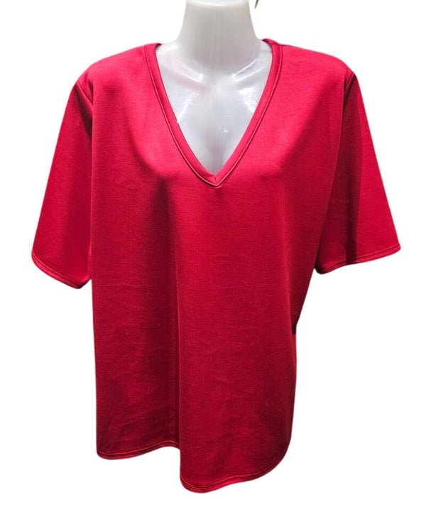 389-SH  Shirt v hals